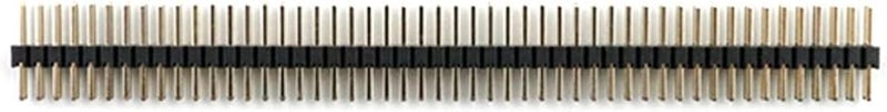 Dahszhi Double Straight Row Pin Header Strip 50Pin 1.27mm Pitch Connector Kit PCB Pin Strip - Image 2